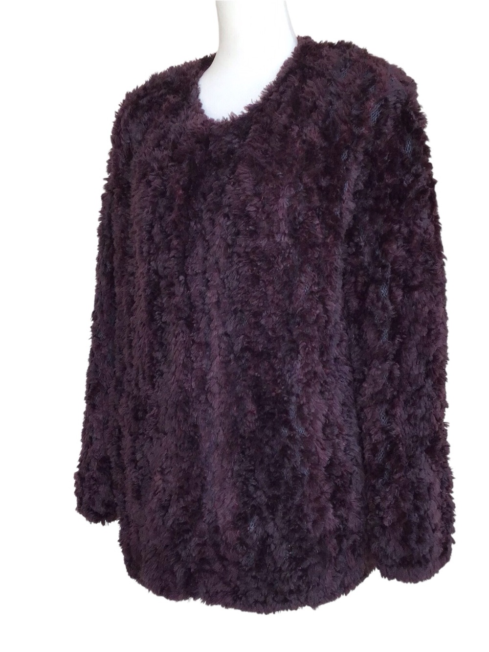 Vintage Paula Lishman Beaver Pelt Knit Fur Handmade in Canada - Picture 2 of 7